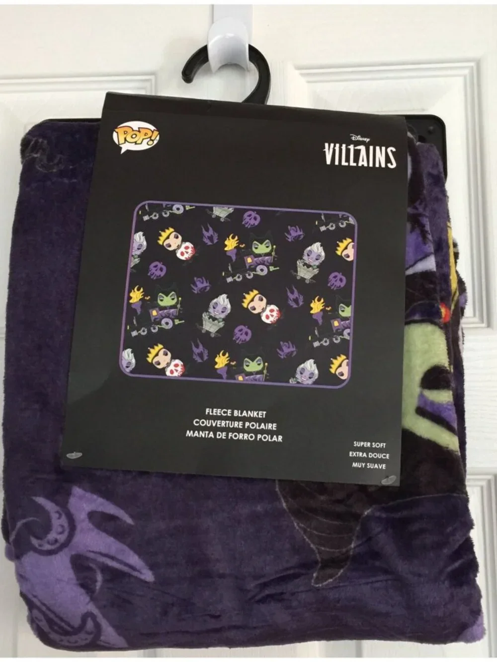 Funko POP Disney VILLAINS Fleece Plush Blanket Throw 48